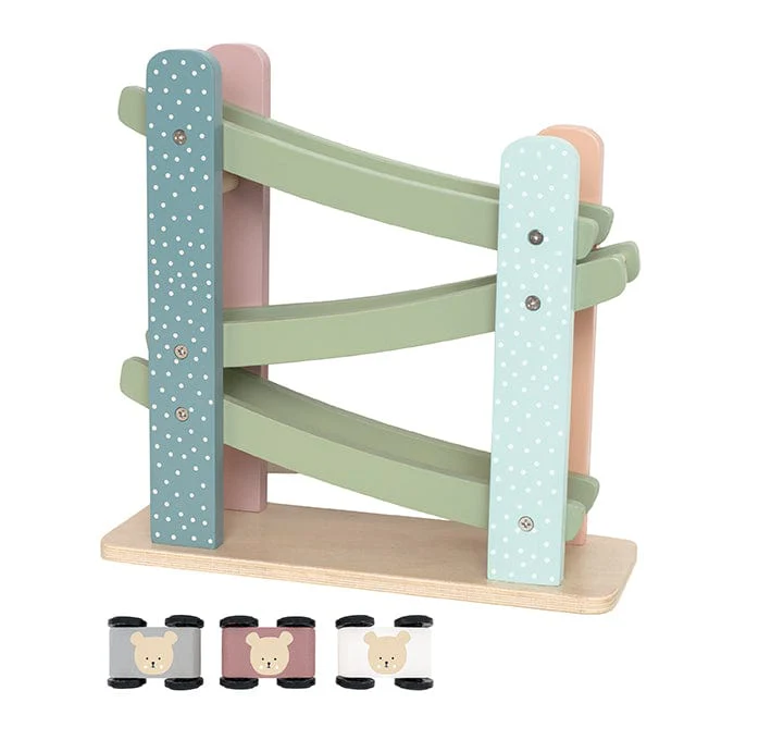 JaBaDaBaDo Car Roller Teddy with 3 Cars