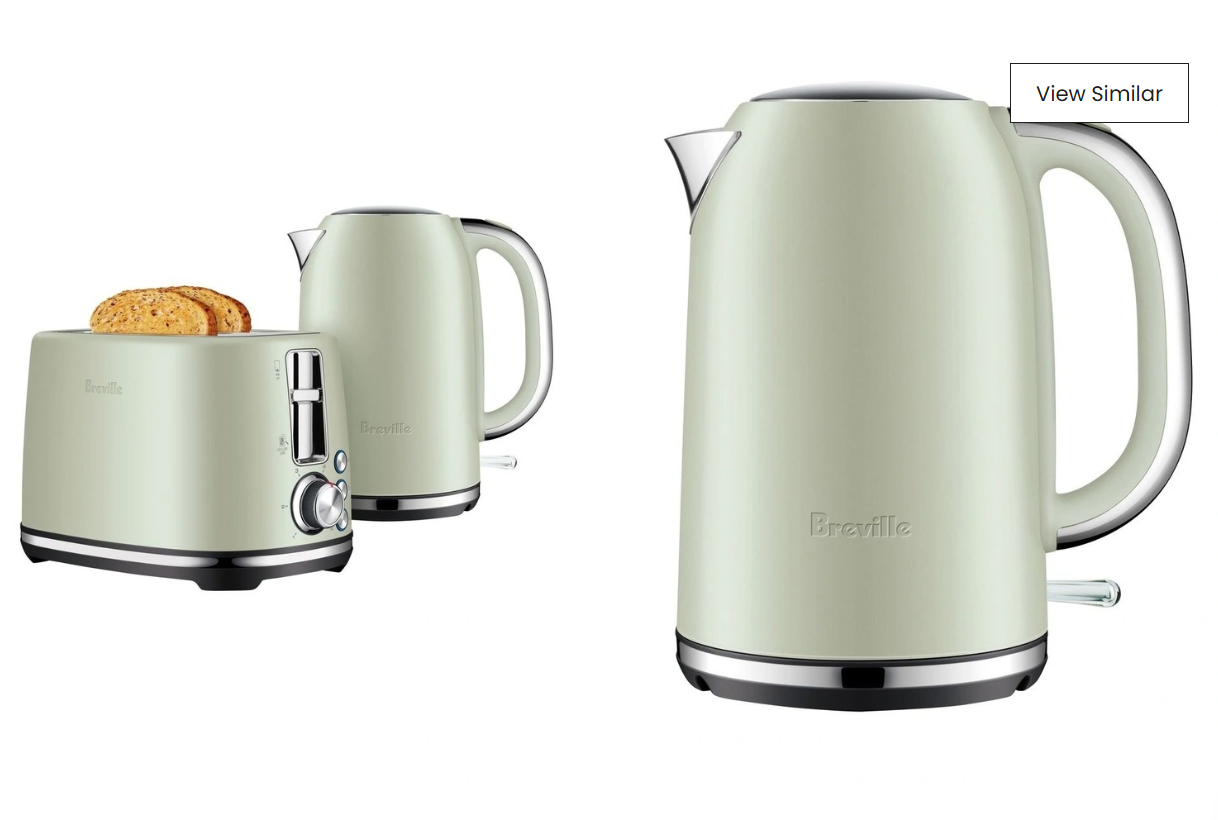 The Brunch Set Toaster & Kettle in Sage LKT822SGE2IAN1