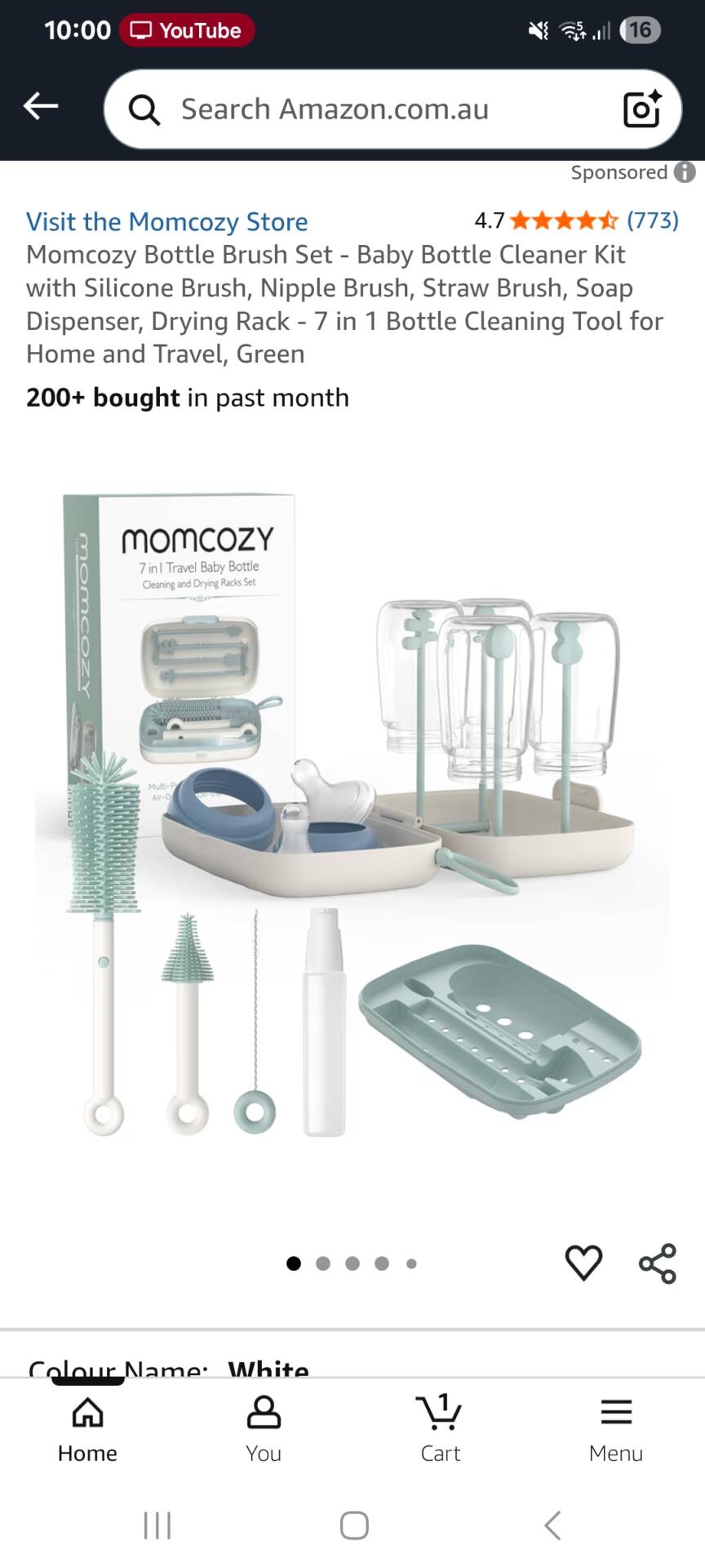 Baby Bottle Brush Set