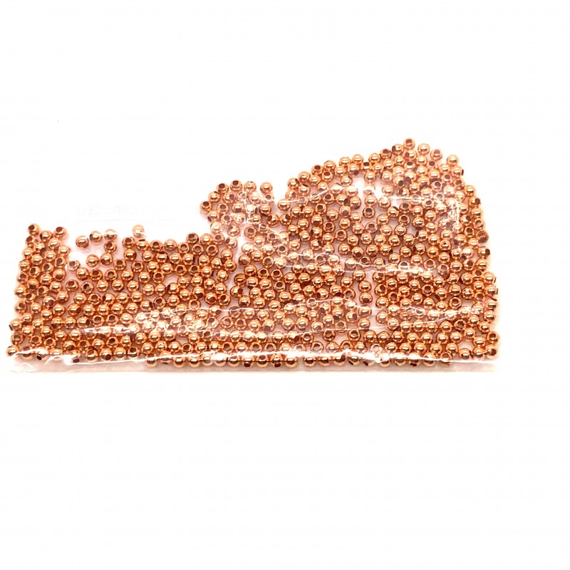 2mm Raw Copper Beads 450 pack