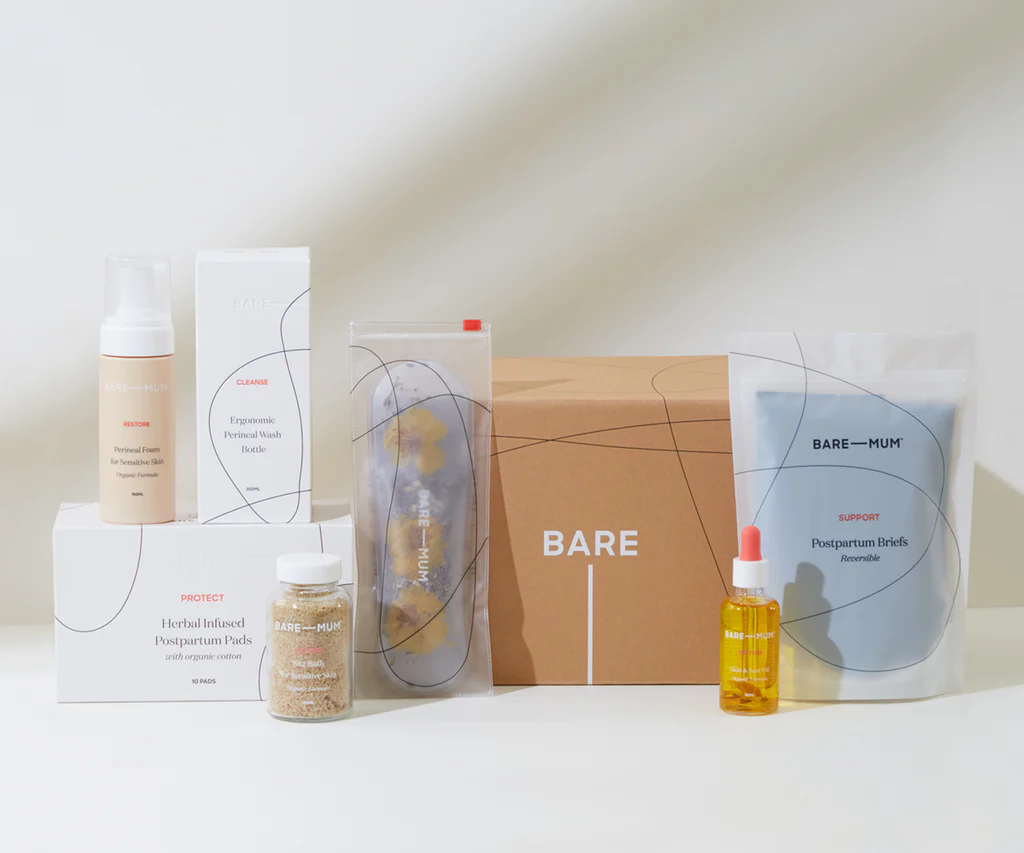 Postpartum recovery care kit