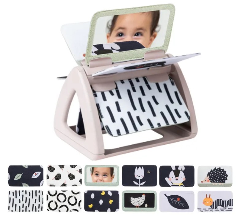 High-Contrast Spinning Book