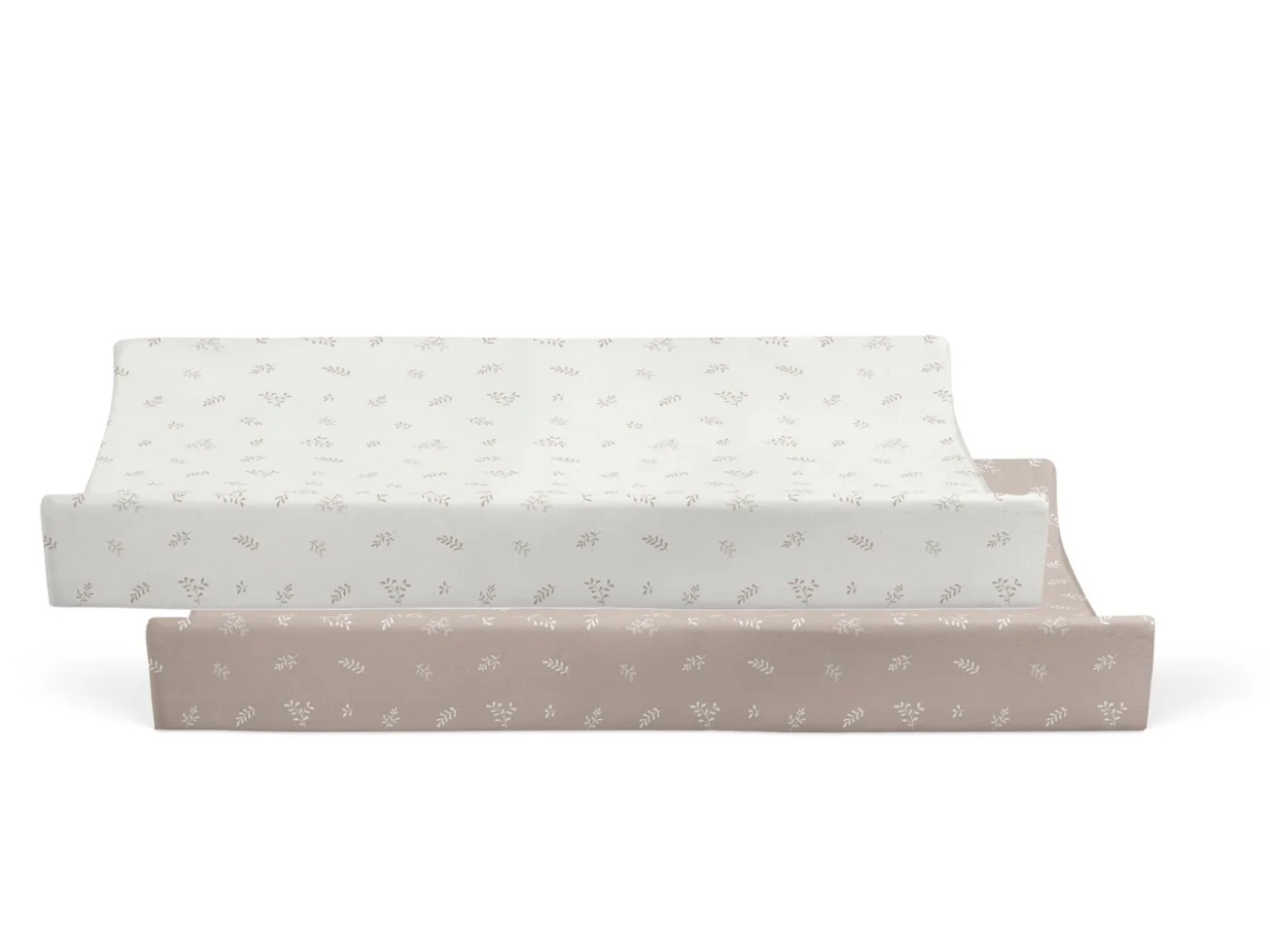 Bubba Blue 2 Pack Change Pad Cover Organic Chestnut