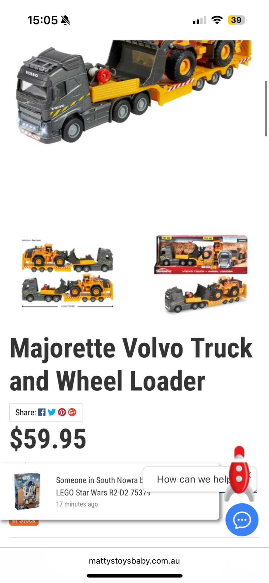 Oliver - Truck and digger - Mattys playtime