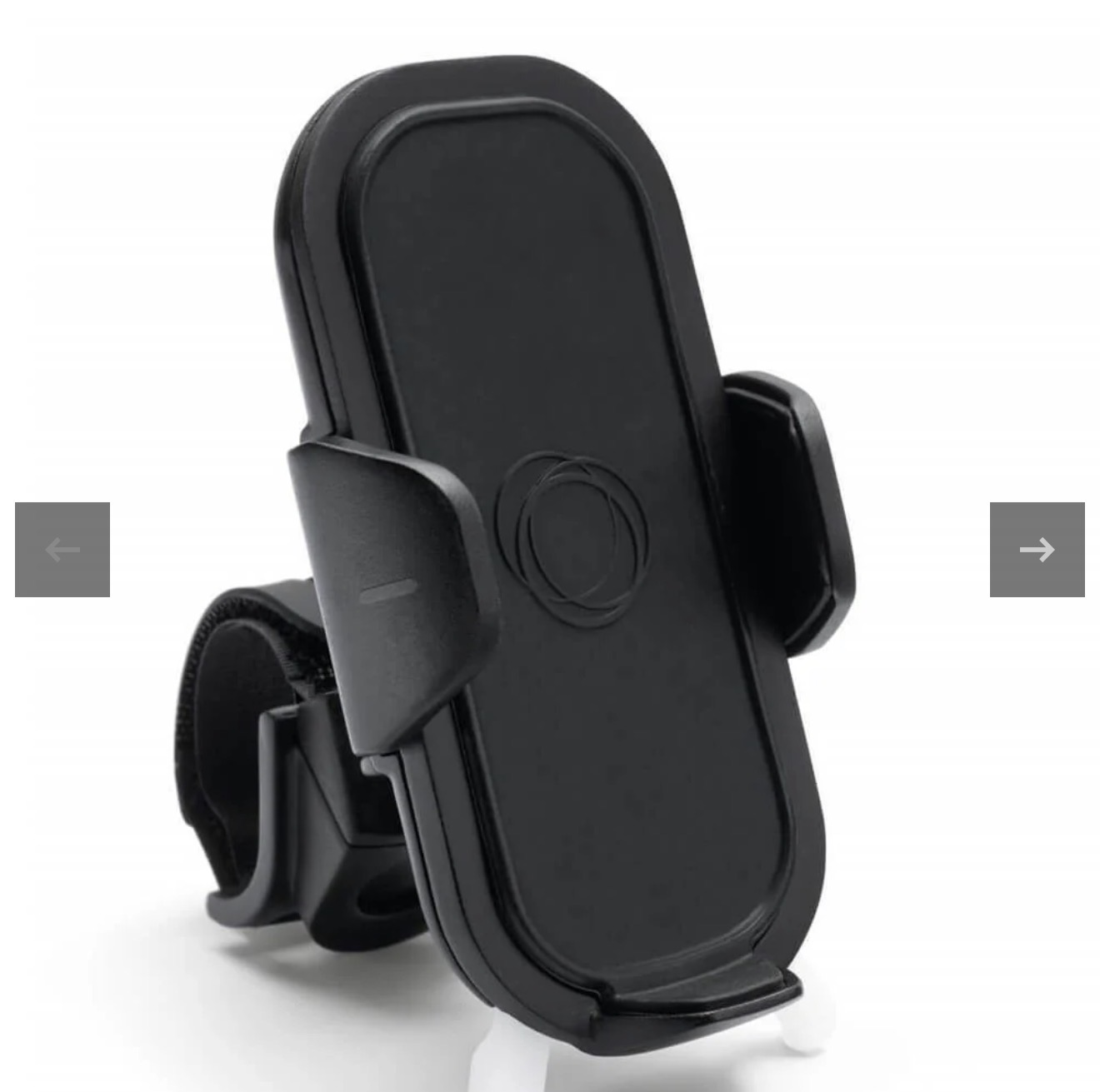 Pram phone holder