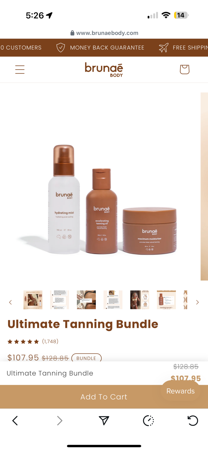 Tanning old kit