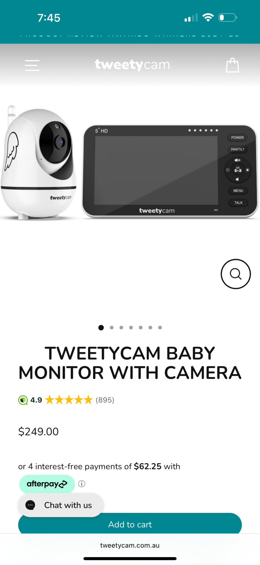 Tweetycam Monitor
