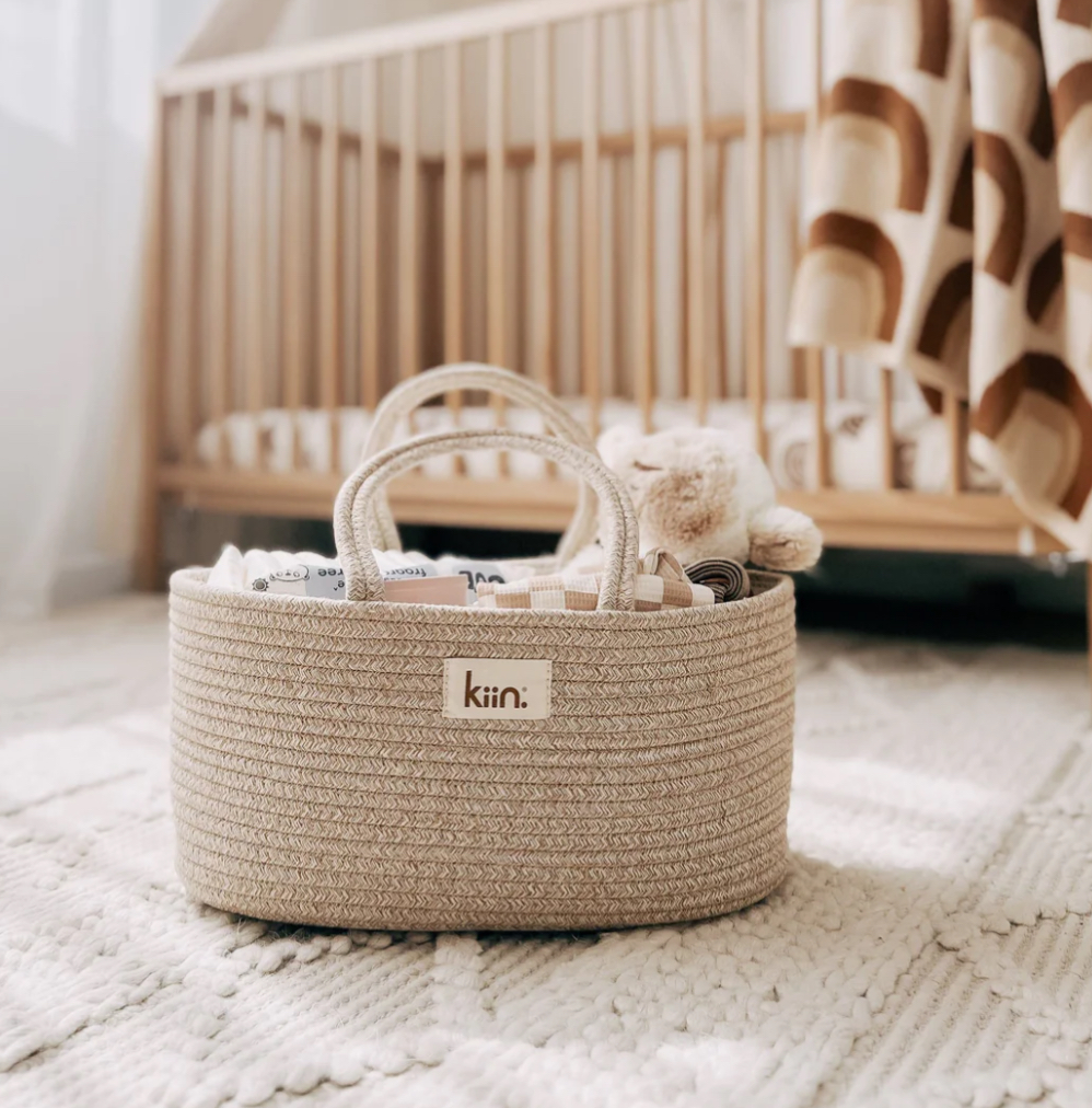 Kiin Nursery Nappy Storage Basket
