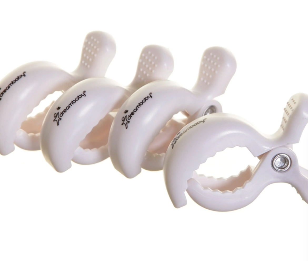 Strollers Clips - white