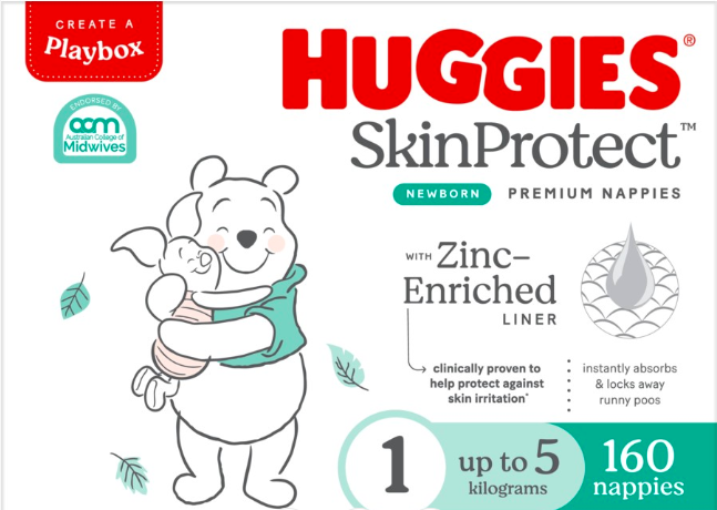 Huggies Newborn Nappies Size 1