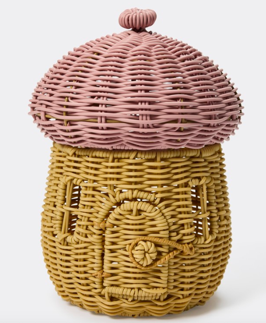 K-D Storage Basket Mushroom