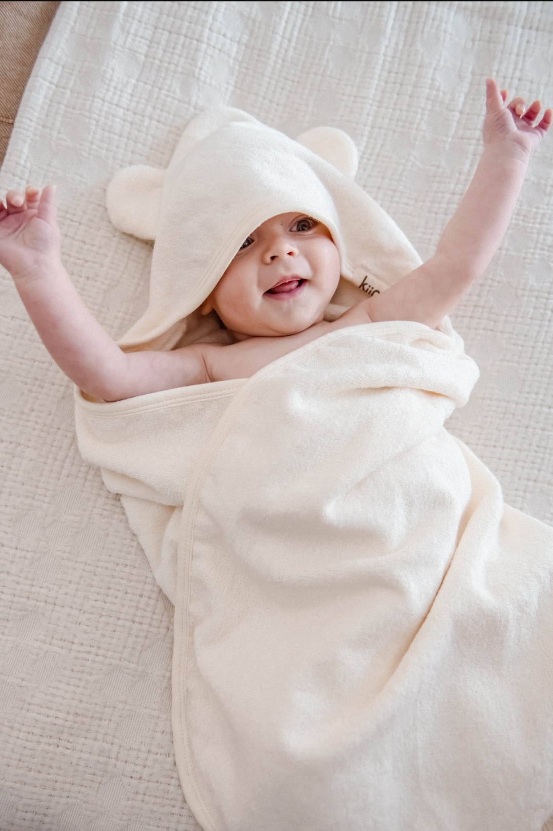 Kin hooded towels and wash cloths