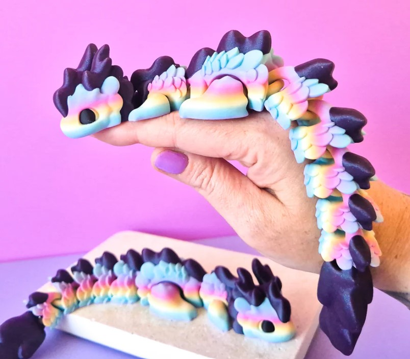 Large Kaida Dragon [Midnight Rainbow]