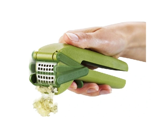 Joseph Joseph Clean Force Garlic Press in Green