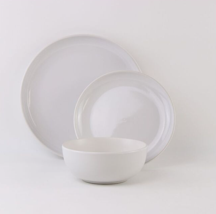 Brampton House Armada 12 Piece Dinner Set White