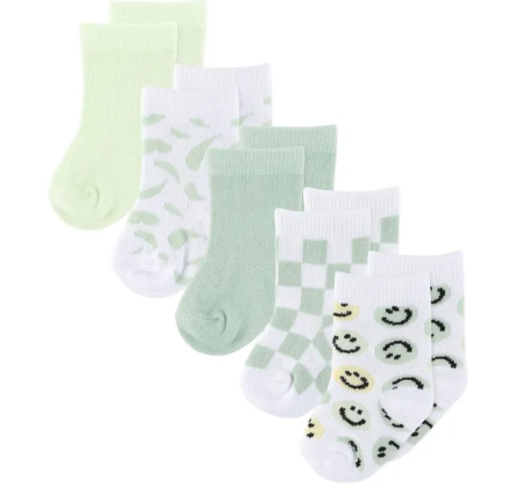 Socks 5pk - 0-3mo