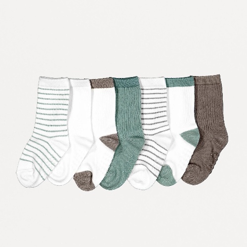 7 Pack Crew Socks