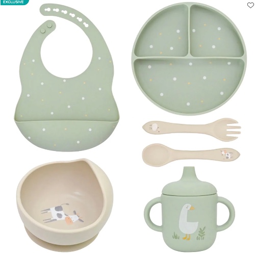 My first feeding set