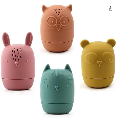 Silicone anti-mould bath toys