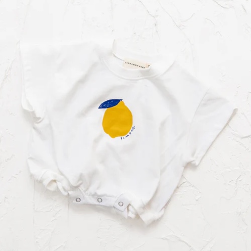 Limone oversized tshirt romper