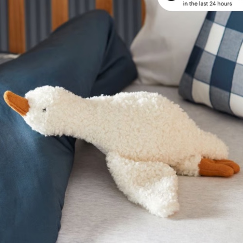 Baby goose comfort toy