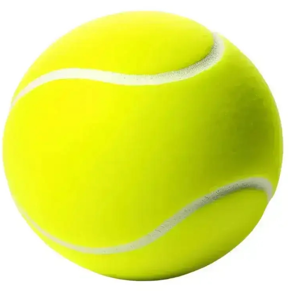 A single tennis ball