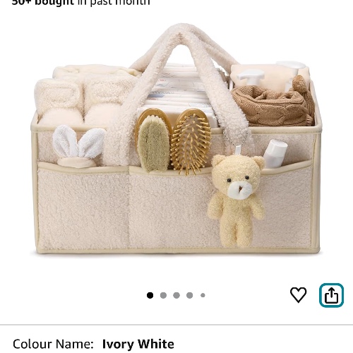 Baby Diaper Caddy Organiser