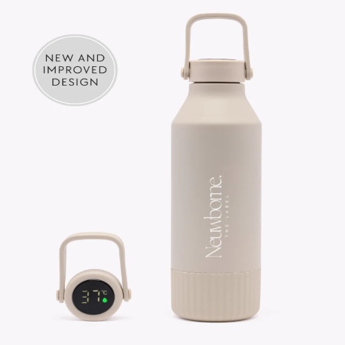 NEUWBORNE FORMULA FEEDING BABY THERMOS - SAND
