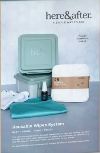 Here&After Reusable Wipes System