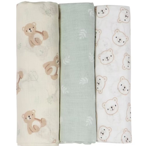 Muslin Wraps - Multipack *