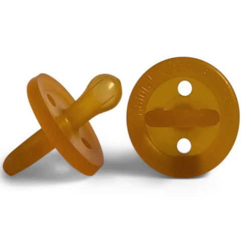 Twin Round Natural Rubber Soother |