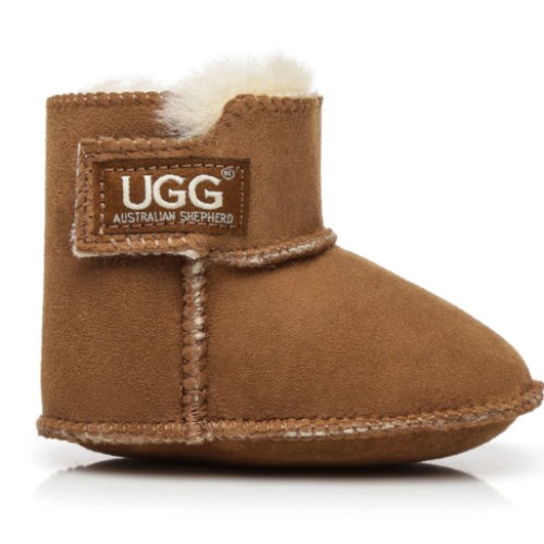 UGG Baby Booties 0-6m Brown