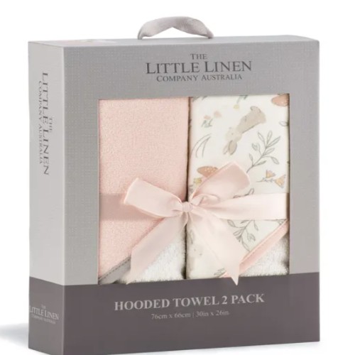 The Little Linen Hooded Towel 2 pack