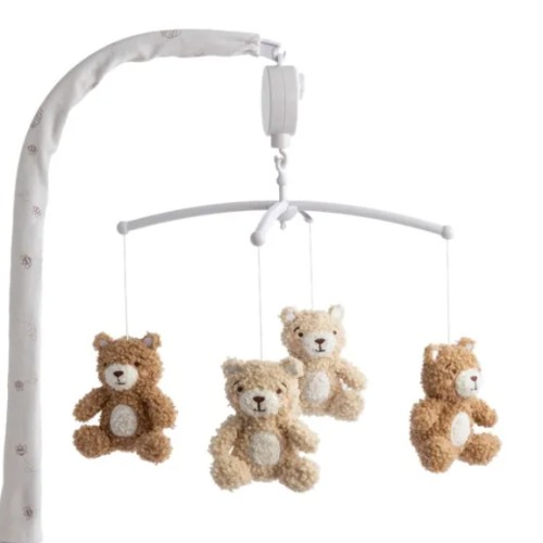Living Textiles Mobile Musical Cuddly Bear