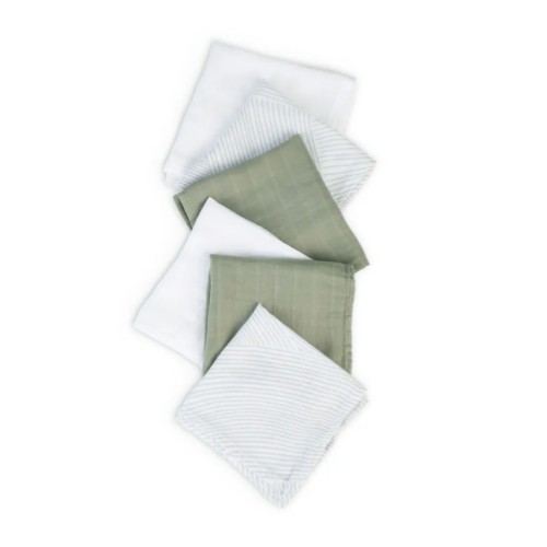 Little Bamboo Muslin Washers