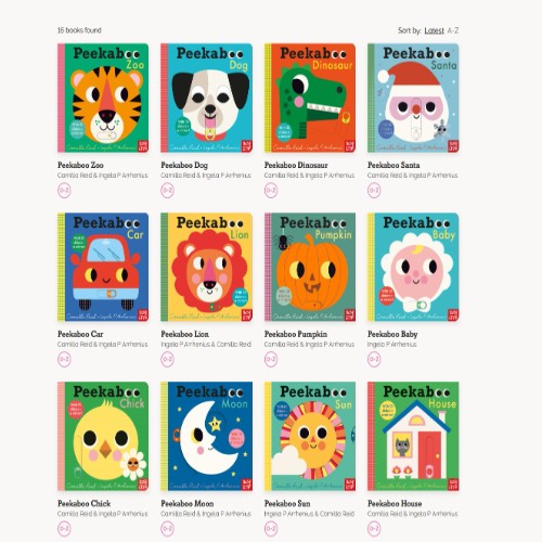 Peakaboo Book (except Lion)