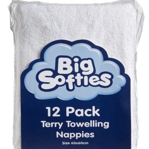 Big Softies Towel Nappy