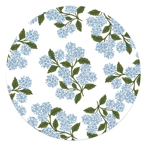 Hydrangea Round Placemat Set