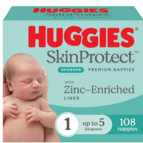 Newborn nappies size 1 (disposable)