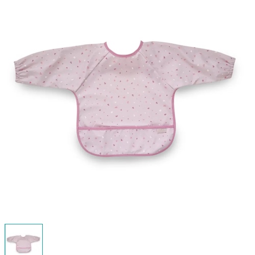 Plum Smock Bib Blush Pink