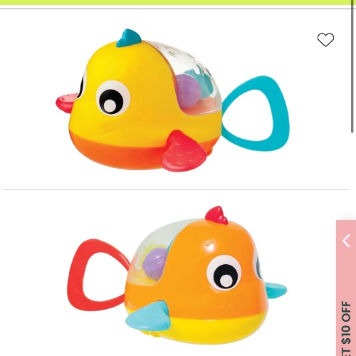 Playgro Paddling Bath Fish Orange