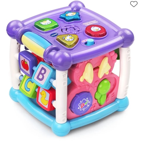 Vtech Baby Turn & Learn Cube Pink
