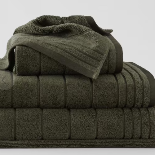 Towel set - Olive