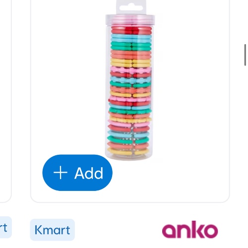 Hanging links/ pram clips