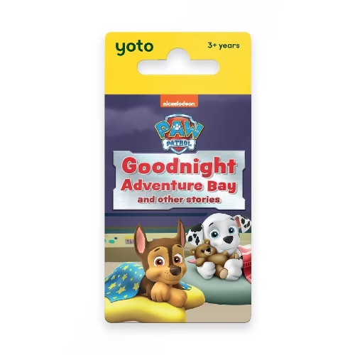 Yoto: PAW Patrol Goodnight Adventure Bay and Other Stories Content Card