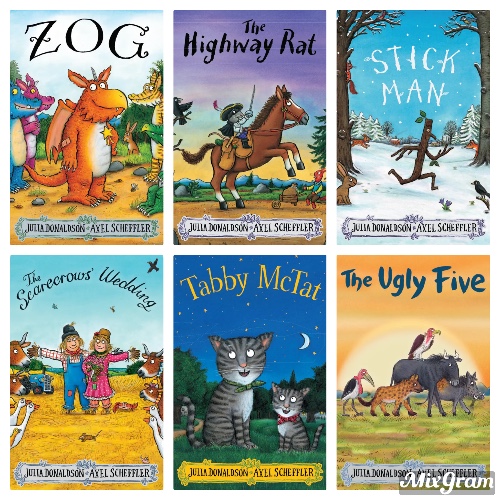 The Zog and Friends Collection 6 card colllection