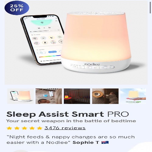 Noodie Night light & Sound machine