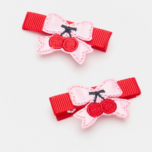 Seed - hair clips - cherries