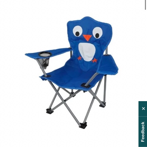 Kids camping chair - bird