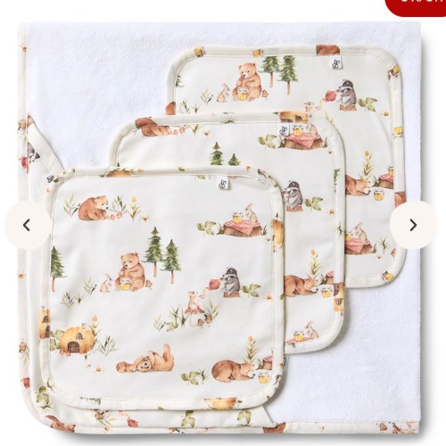 Organic Newborn Baby Towels